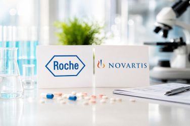 Imagen creada con IA. Ponemos bajo la lupa a Roche y Novartis, ¿qué perspectivas tienen ante sí?